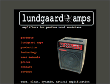 Tablet Screenshot of lundgaardamps.com